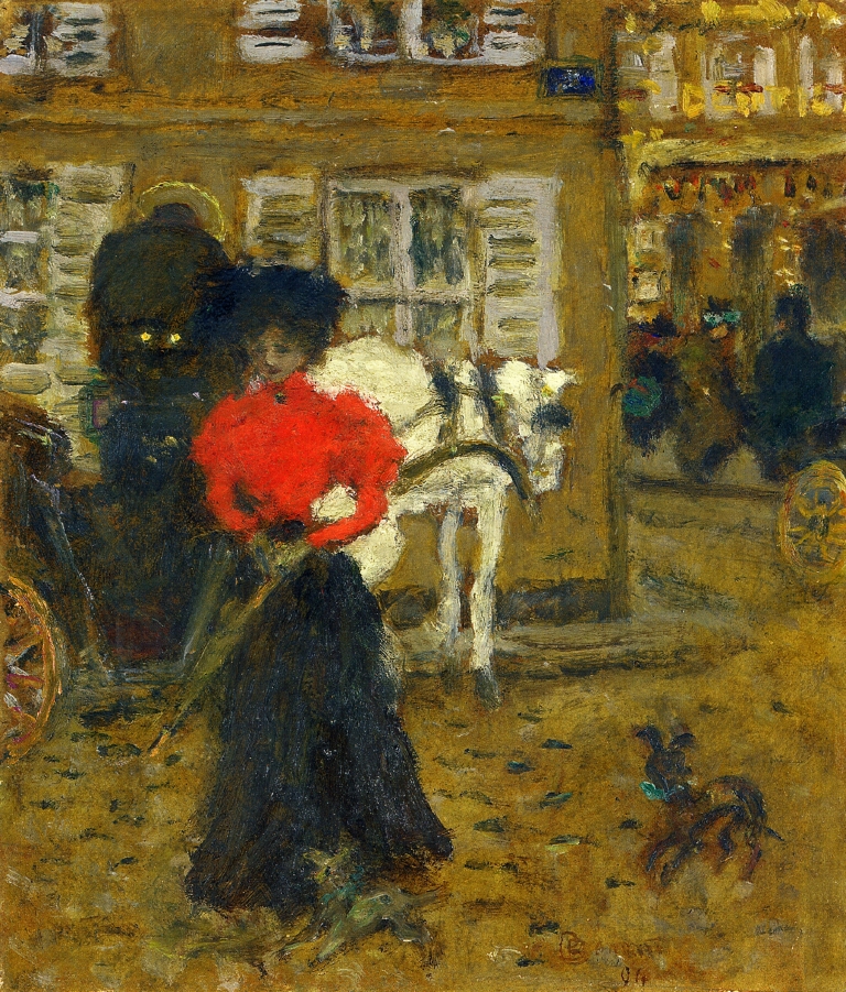 Woman on the Street (1894) – Pierre Bonnard Tablo