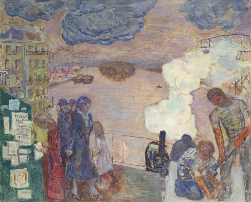 Workers (1916) – Pierre Bonnard Tablo