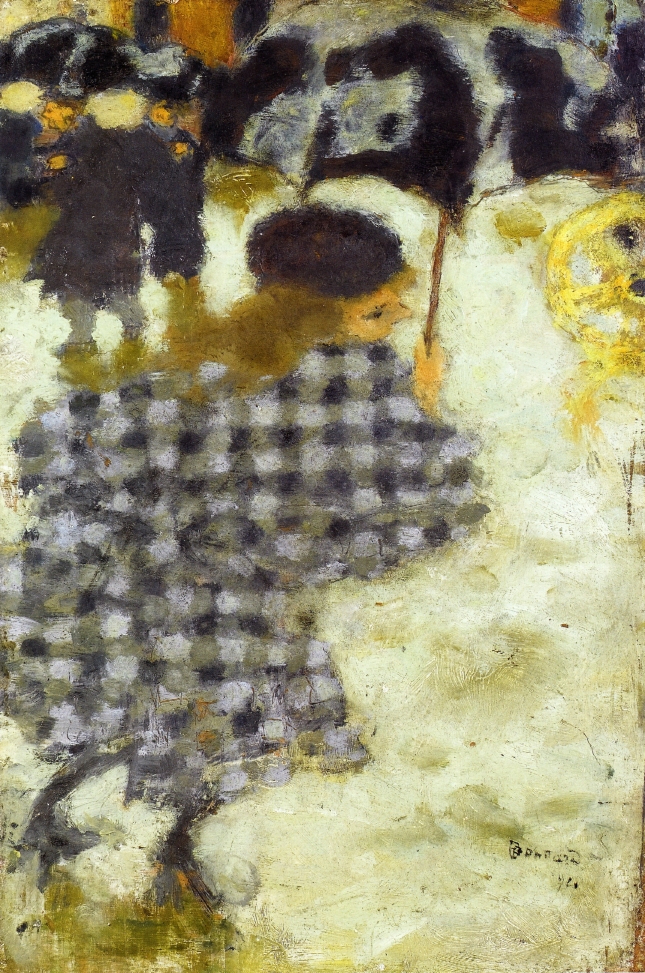 Young Girl with Umbrella (1894) Pierre Bonnard tablo - Dekolata