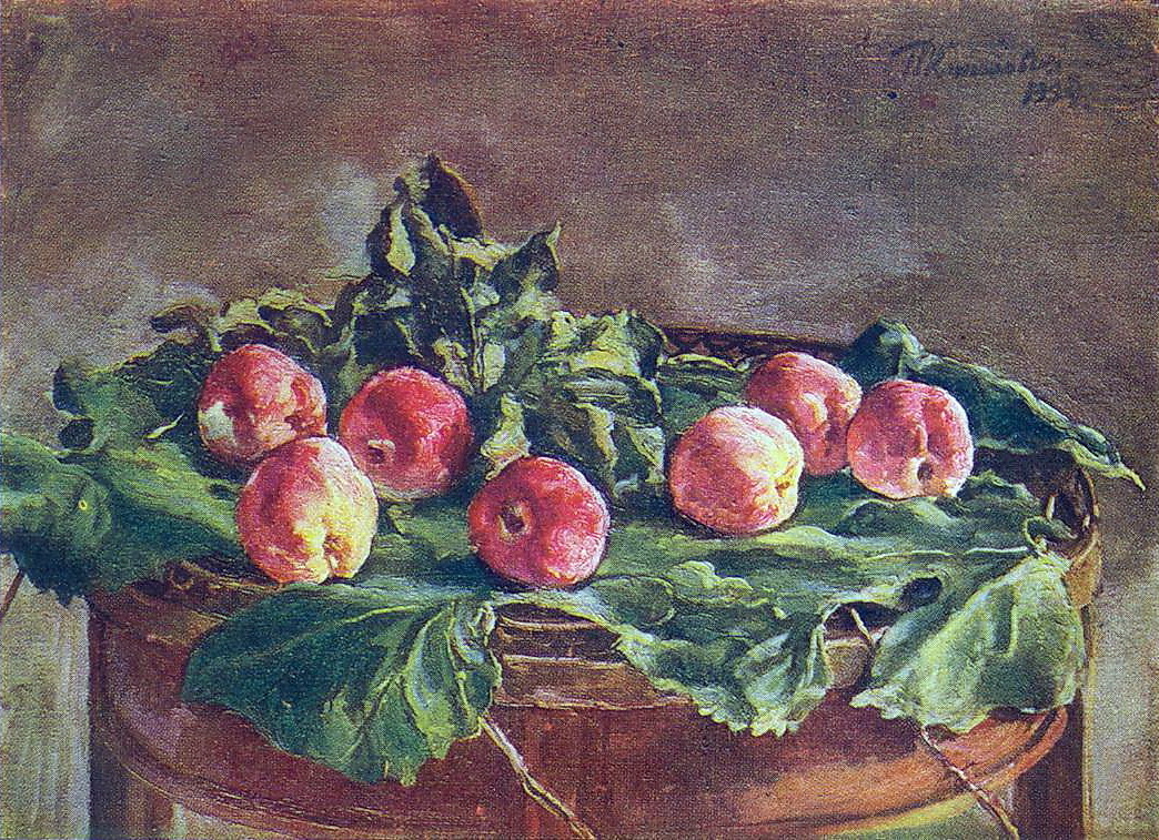 Apples (1934) Pyotr Konchalovsky tablo - Dekolata