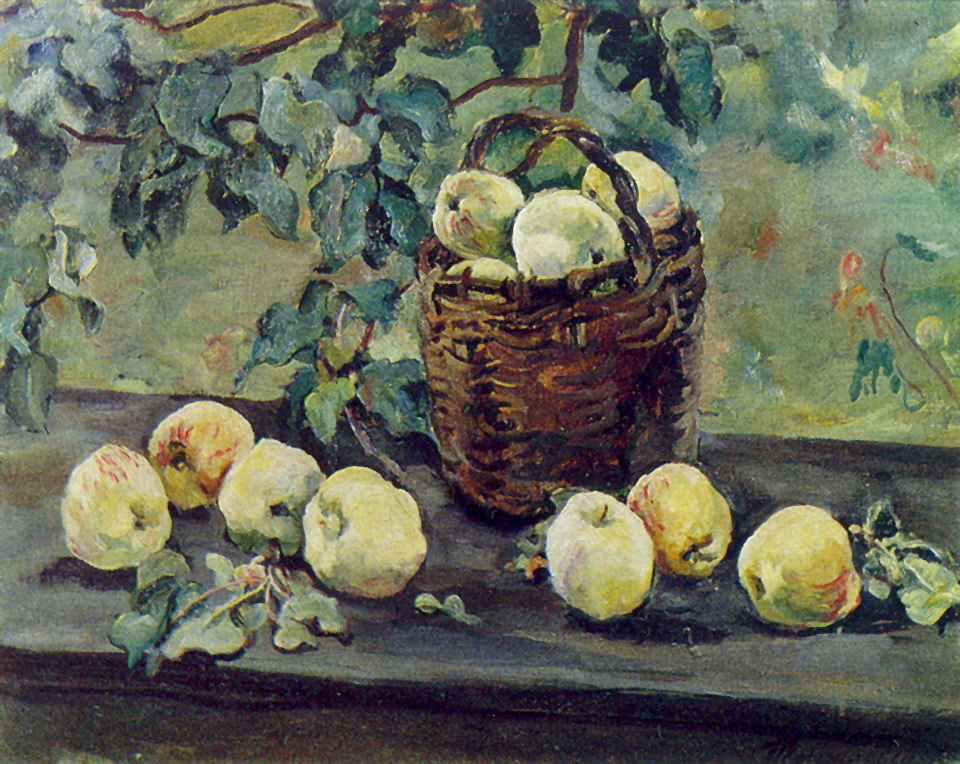 Apples (1953) Pyotr Konchalovsky tablo - Dekolata