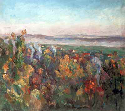 Autumn landscape Pyotr Konchalovsky tablo - Dekolata