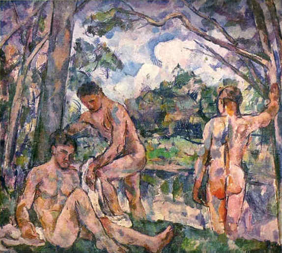 Bathing boys (1920) Pyotr Konchalovsky tablo - Dekolata