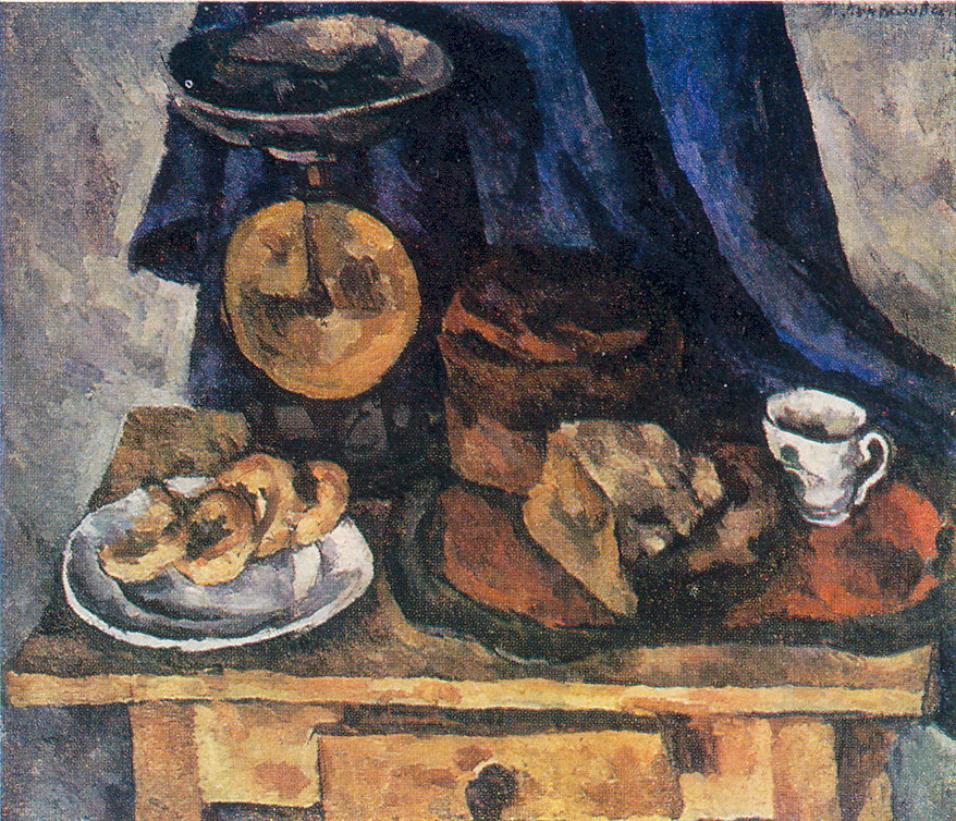 Breads (1920) Pyotr Konchalovsky tablo - Dekolata