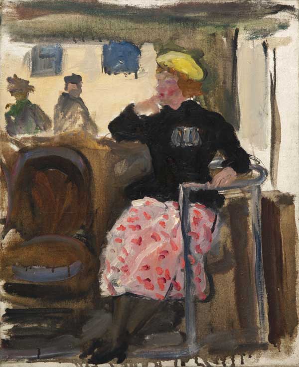 Conductress (1950) Pyotr Konchalovsky tablo - Dekolata