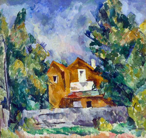 Cottage in Kuntsevo (1919) Pyotr Konchalovsky tablo - Dekolata