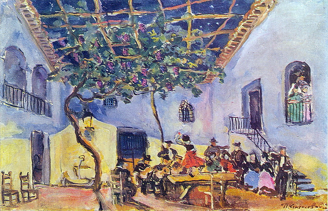 Design for Bizet's opera 'Carmen' (1944) Pyotr Konchalovsky tablo - Dekolata
