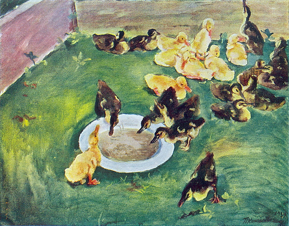 Ducklings (1934) – Pyotr Konchalovsky Tablo