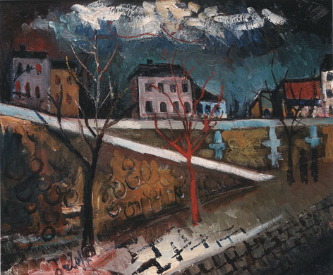 Evening on the pier (1920) Pyotr Konchalovsky tablo - Dekolata