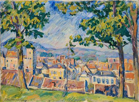 France. Nemours. (1908) – Pyotr Konchalovsky Tablo