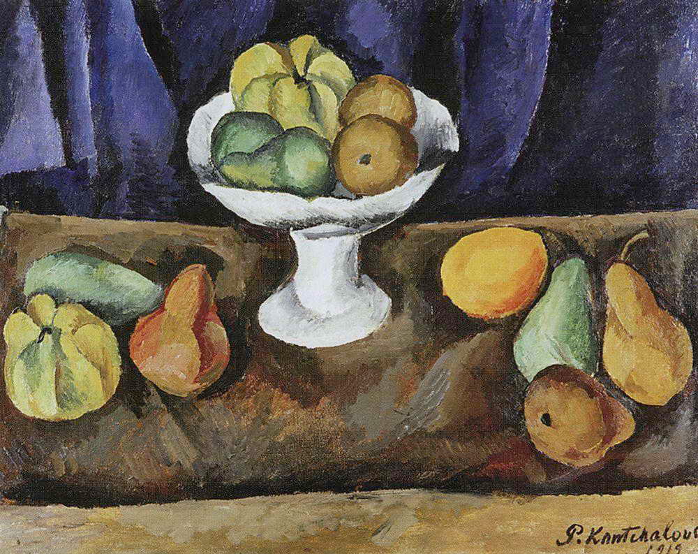 Fruit piece (1912) – Pyotr Konchalovsky Tablo