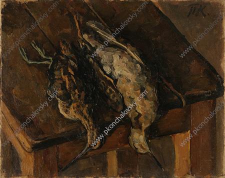 Grouse (Snipe and Ruff) (1926) Pyotr Konchalovsky tablo - Dekolata