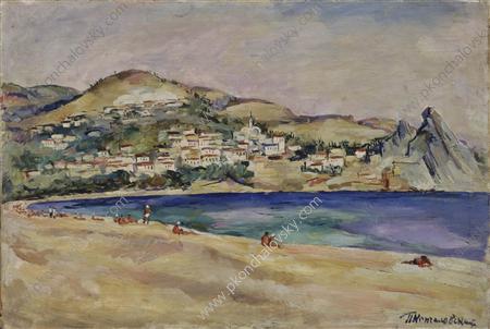 Gurzuf. The overall view. (1929) – Pyotr Konchalovsky Tablo
