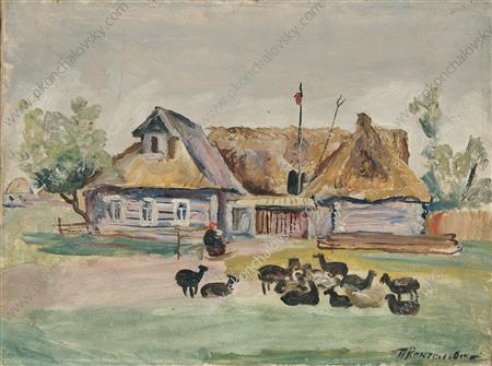 Hamlet. Sheep. (1931) Pyotr Konchalovsky tablo - Dekolata
