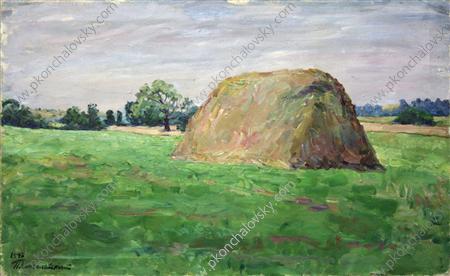 Haystack (1947) Pyotr Konchalovsky tablo - Dekolata