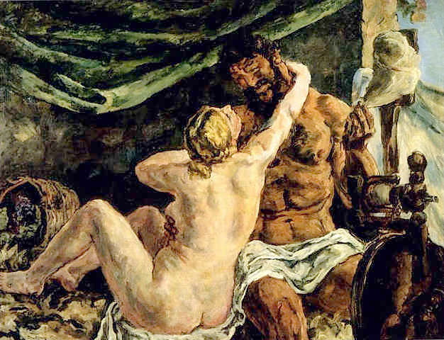 Hercules and Omphale (1928) Pyotr Konchalovsky tablo - Dekolata