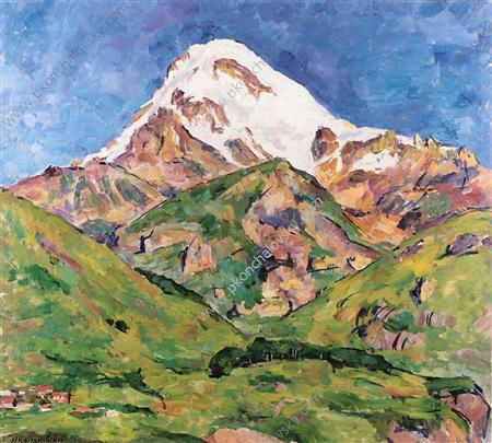 Kazbek (1927) – Pyotr Konchalovsky Tablo