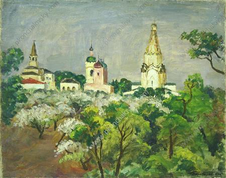 Kolomenskoye. After the rain. (1930) Pyotr Konchalovsky tablo - Dekolata