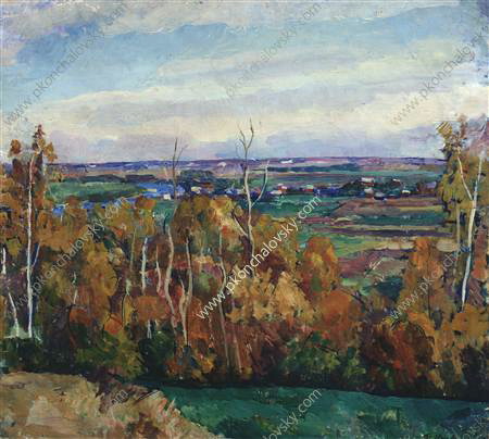 Krylatskoye. Autumn. (1922) Pyotr Konchalovsky tablo - Dekolata