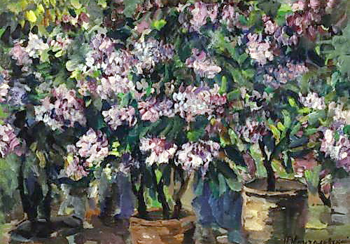 Lilacs Pyotr Konchalovsky tablo - Dekolata