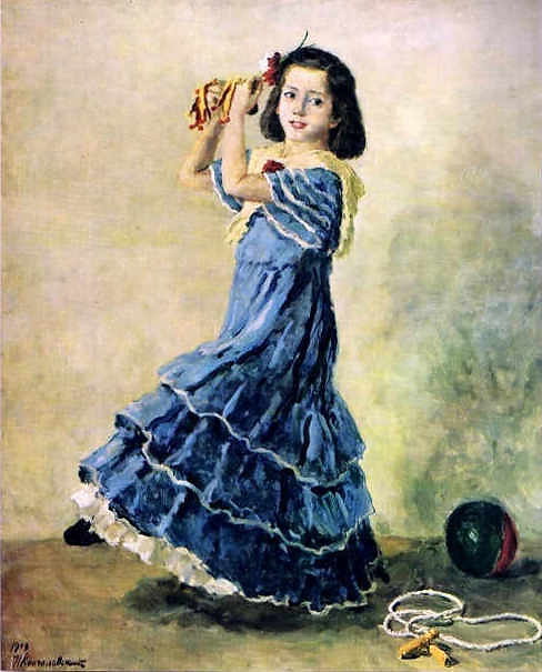 Margot is dancing (1949) Pyotr Konchalovsky tablo - Dekolata