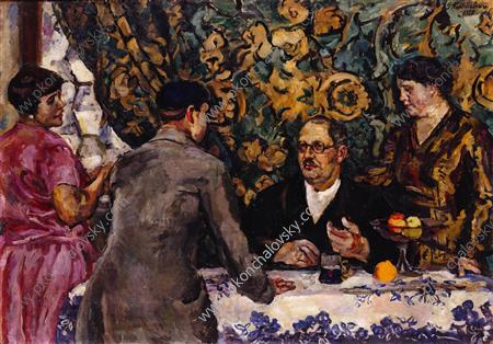 Misha, go out for a beer (1926) Pyotr Konchalovsky tablo - Dekolata