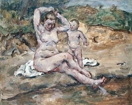 Mother and child (1929) Pyotr Konchalovsky tablo - Dekolata