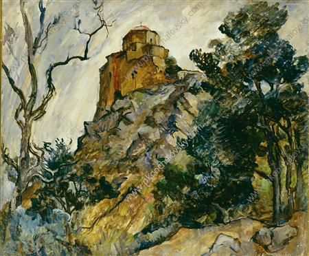 Mtsyri. Chance of Rain. (1927) Pyotr Konchalovsky tablo - Dekolata
