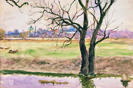 Near Maloyaroslavets (1951) Pyotr Konchalovsky tablo - Dekolata
