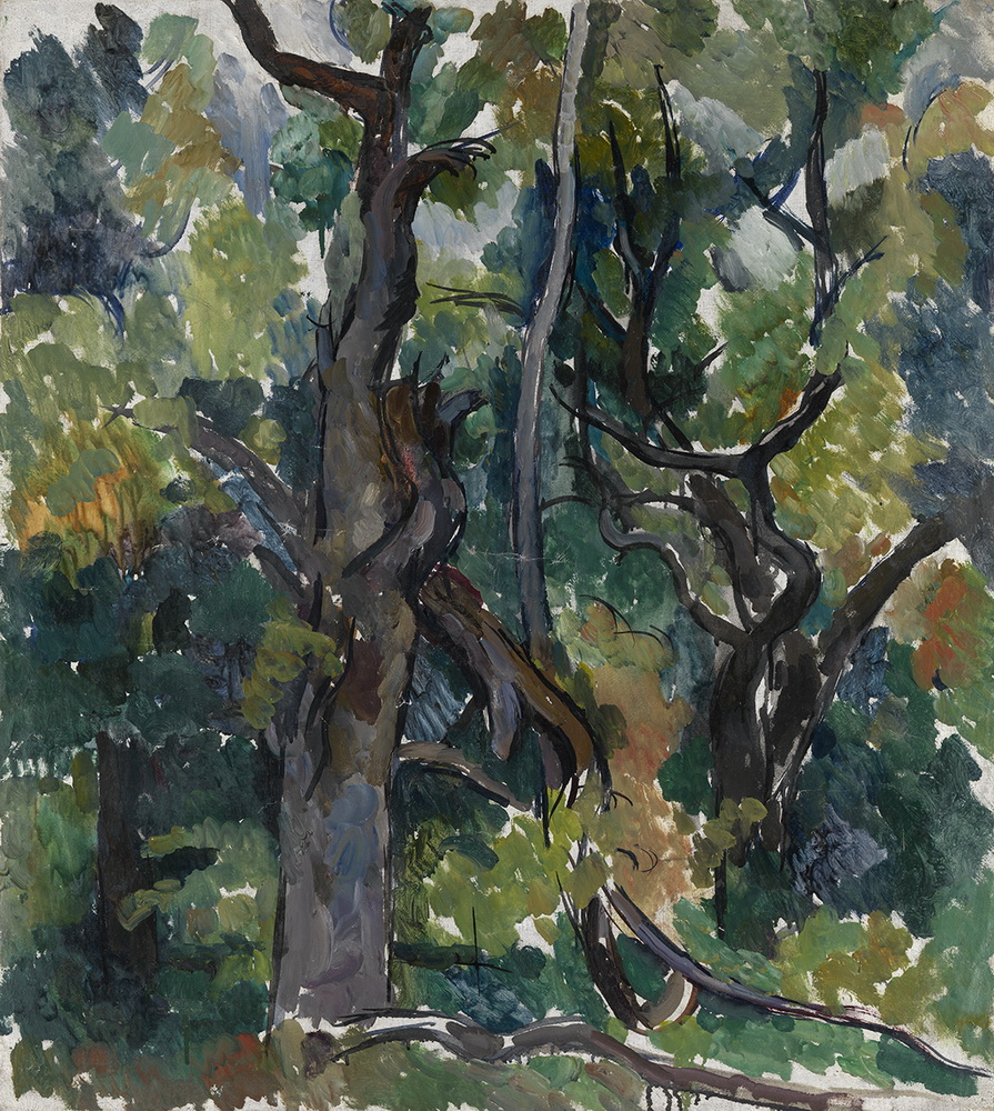 Oak tree (1921) Pyotr Konchalovsky tablo - Dekolata
