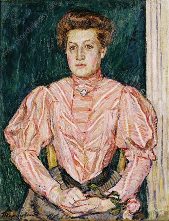 Paris. Innkeeper. (1908) Pyotr Konchalovsky tablo - Dekolata