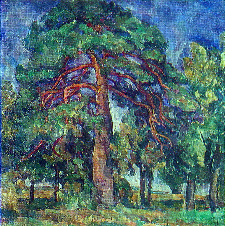 Pine tree (1920) Pyotr Konchalovsky tablo - Dekolata