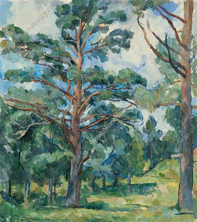 Pine tree (1921) Pyotr Konchalovsky tablo - Dekolata