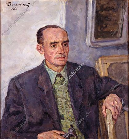 Portrait of Boris Nikolayevich Yakovlev (1953) Pyotr Konchalovsky tablo - Dekolata