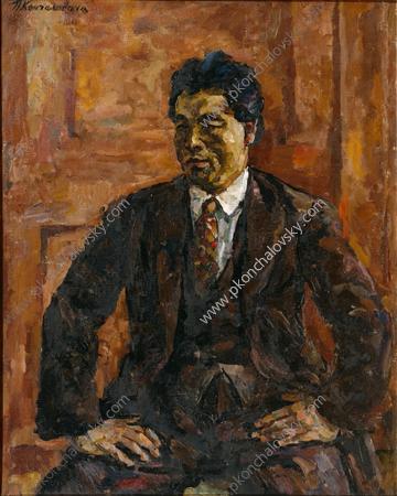 Portrait of Japanese artist Yabe shan (1927) – Pyotr Konchalovsky Tablo