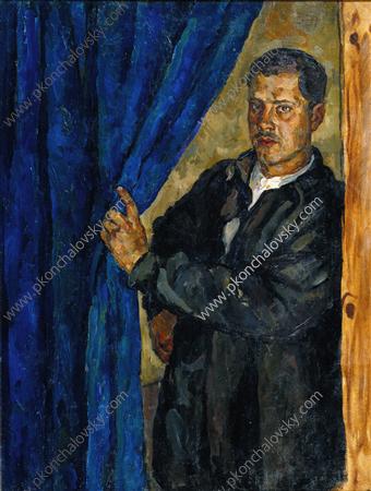 Portrait of Pyotr Konchalovsky, the son of the artist (1926) Pyotr Konchalovsky tablo - Dekolata