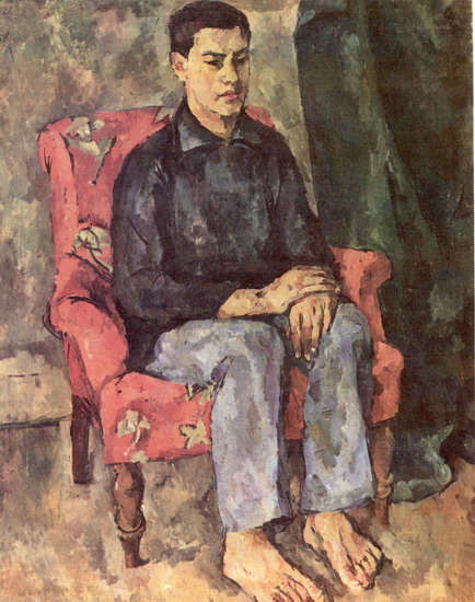 Portrait of a son Pyotr Konchalovsky tablo - Dekolata