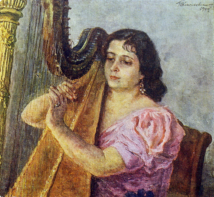 Portrait of the actress Vera Georgievna Dulova (1949) Pyotr Konchalovsky tablo - Dekolata