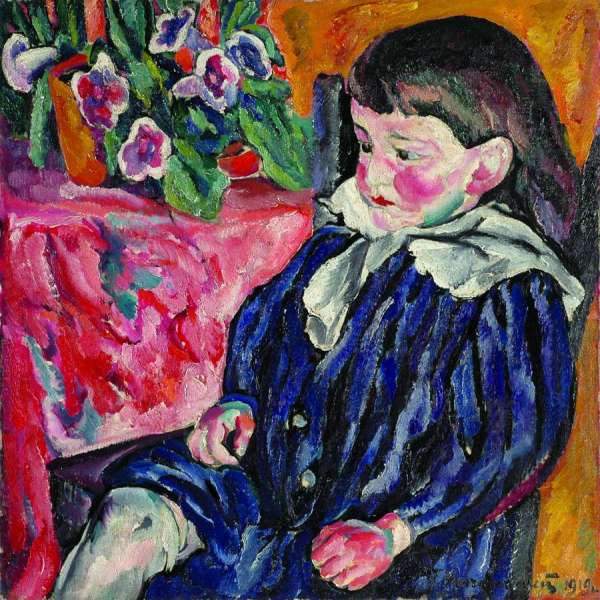 Portrait of the son (1919) – Pyotr Konchalovsky Tablo