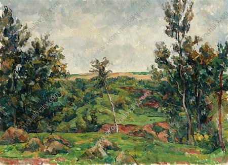 Rainy day (1923) Pyotr Konchalovsky tablo - Dekolata