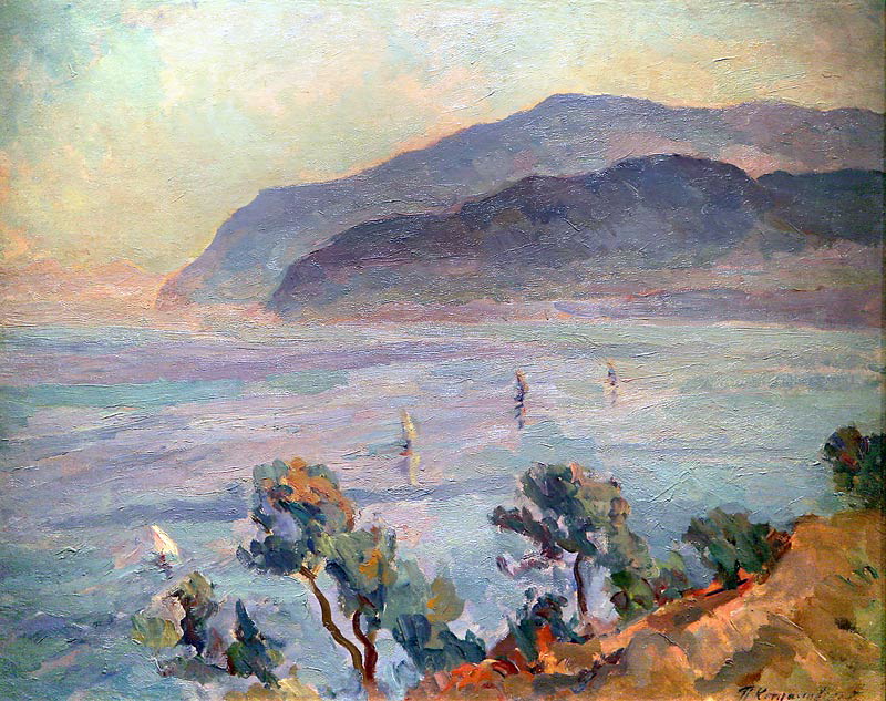 San Angelo (1924) Pyotr Konchalovsky tablo - Dekolata