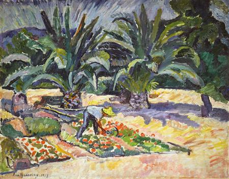 San Maxim. Palma. (1908) Pyotr Konchalovsky tablo - Dekolata