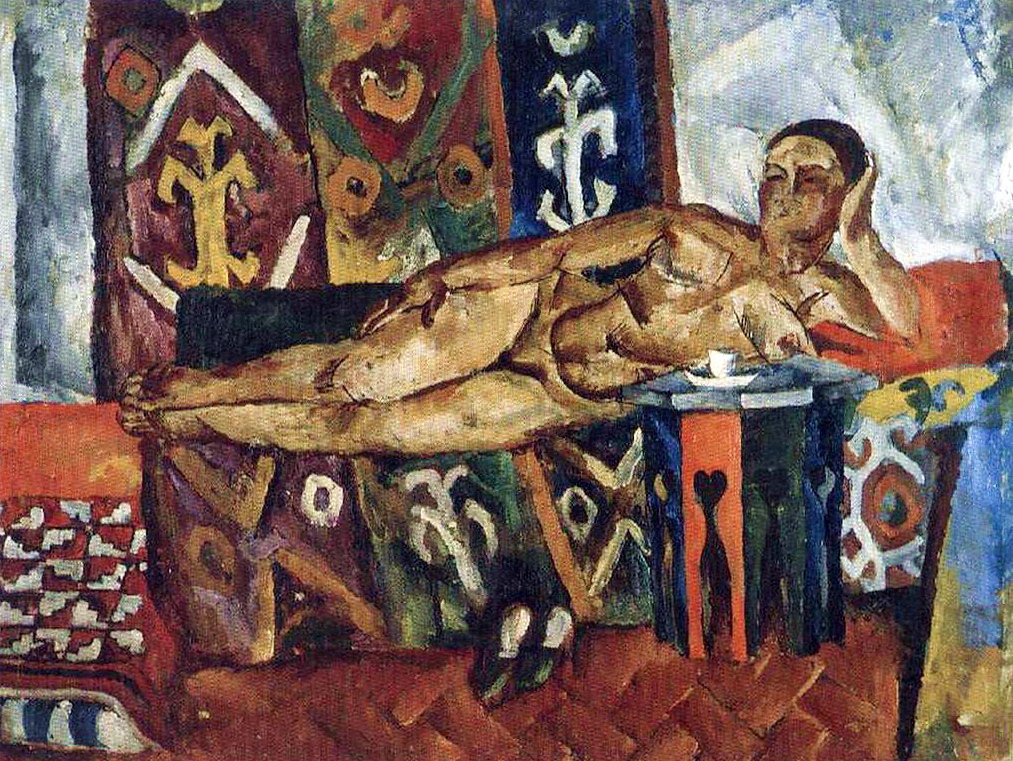 Scheherazade (1917) Pyotr Konchalovsky tablo - Dekolata