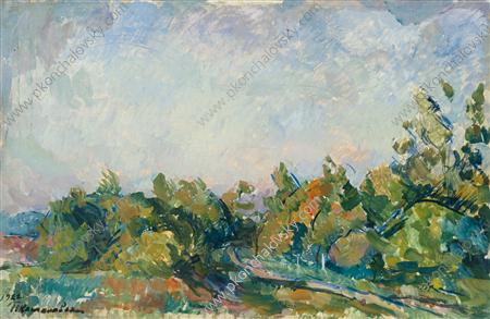 Shrubs (1922) Pyotr Konchalovsky tablo - Dekolata