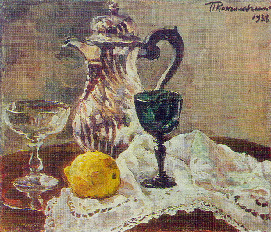 Silver and Crystal (1938) Pyotr Konchalovsky tablo - Dekolata