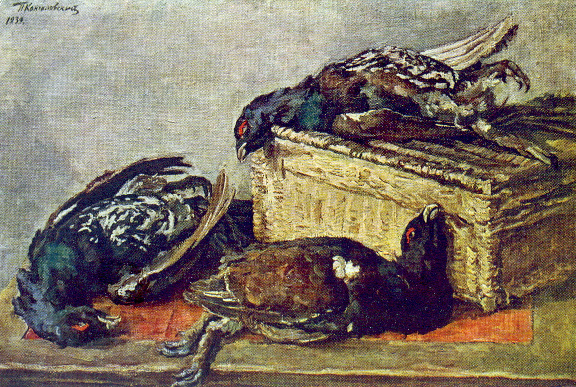 Still Life. Capercaillie. (1939) – Pyotr Konchalovsky Tablo