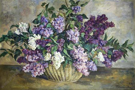 Still Life. Lilacs. (1937) Pyotr Konchalovsky tablo - Dekolata