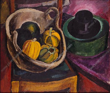 Still Life. Melon. (1912) Pyotr Konchalovsky tablo - Dekolata