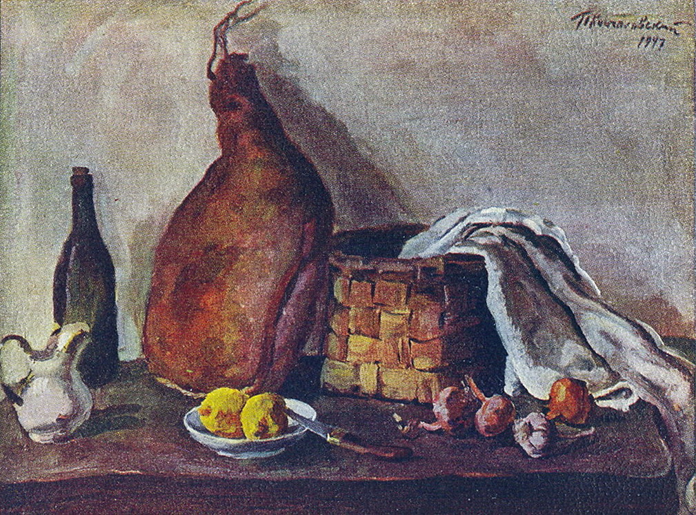 Still life (1947) Pyotr Konchalovsky tablo - Dekolata