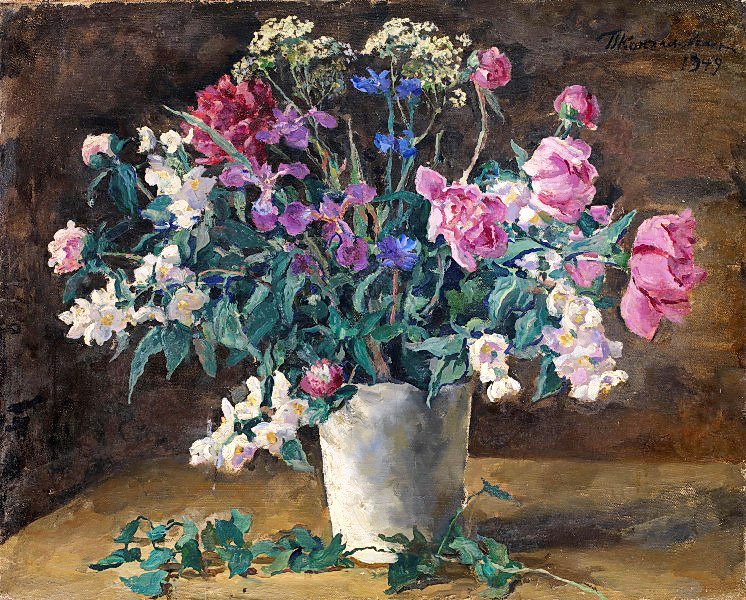 Still life (1949) Pyotr Konchalovsky tablo - Dekolata